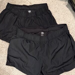 Athletic Works Women's Black Sports Shorts